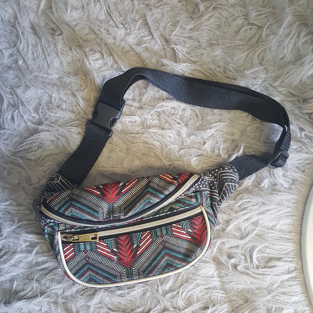 Colorful fanny pack